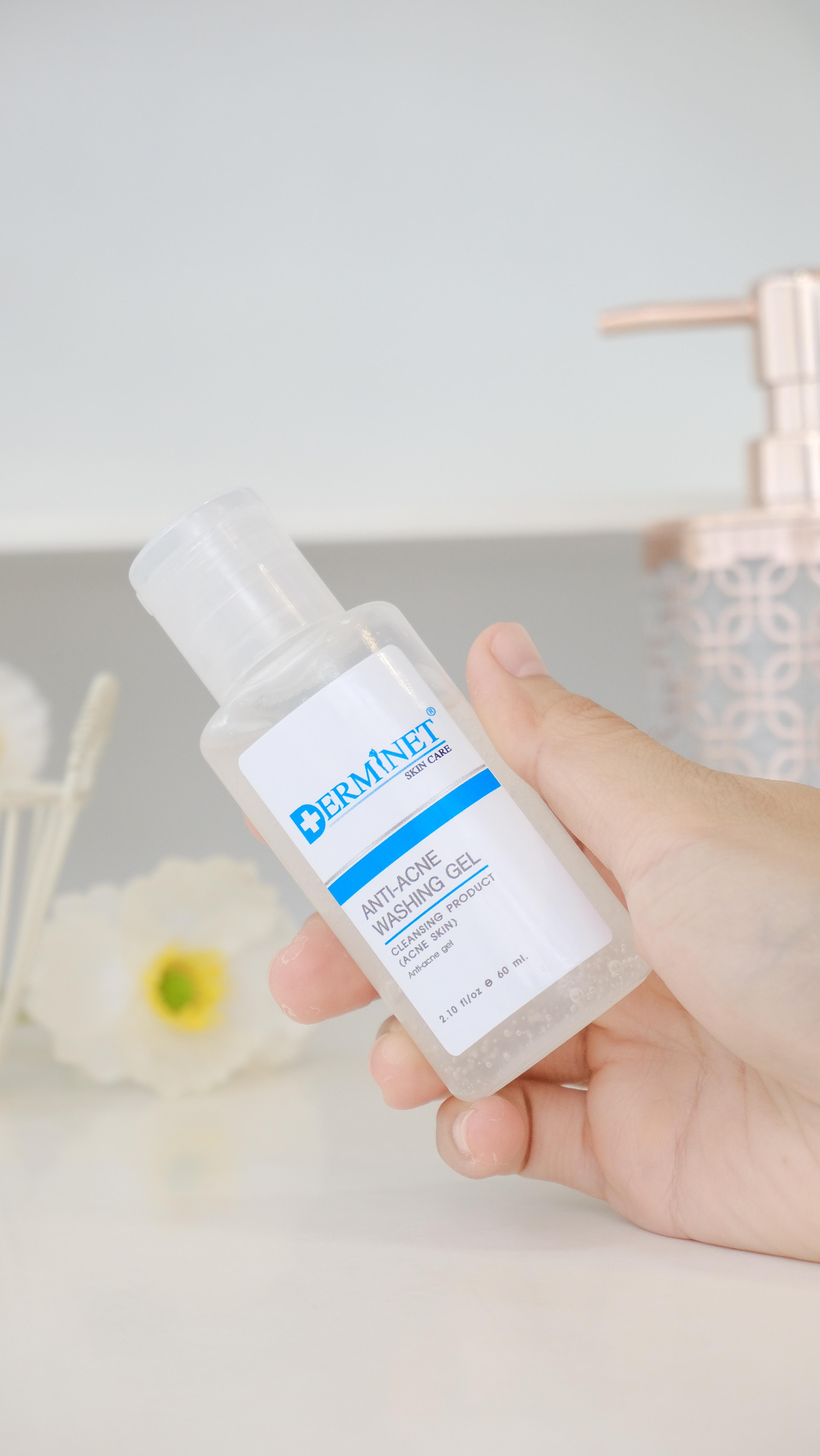 Anti- Acne Washing Gel เจลล้างหน้า สำหรับผิวธรรมดา-แห้ง 60g.