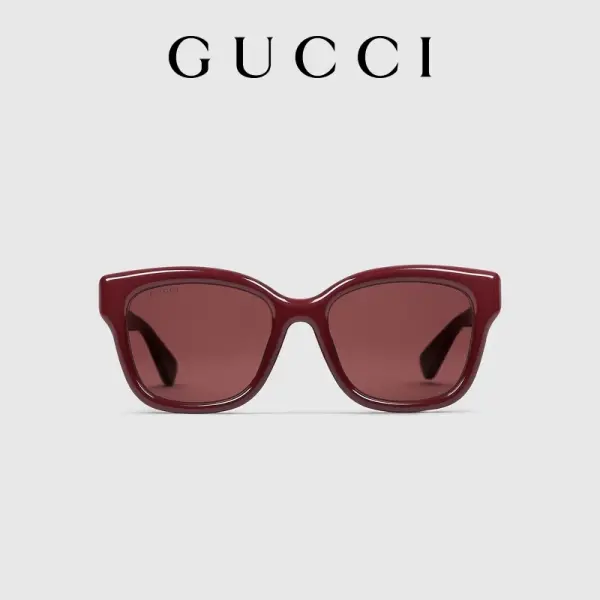 GUCCI Gucci fitted design round frame women's sunglasses