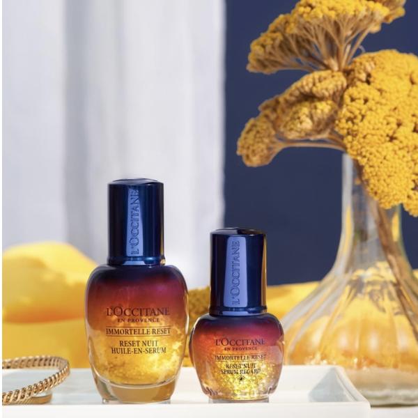 Occitane Immortelle Overnight Reset Oil-in-serum