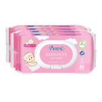 Pureen Wet Wipe Sensitive [80 Sheets x 4pcs]