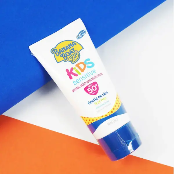 Banana Boat Kids Sensitive Mineral Based SunScreen Lotion SPF50+ PA++++ 90ml