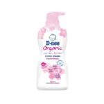 D-nee New Born Organic Lotion Powder Sakura 400ml
