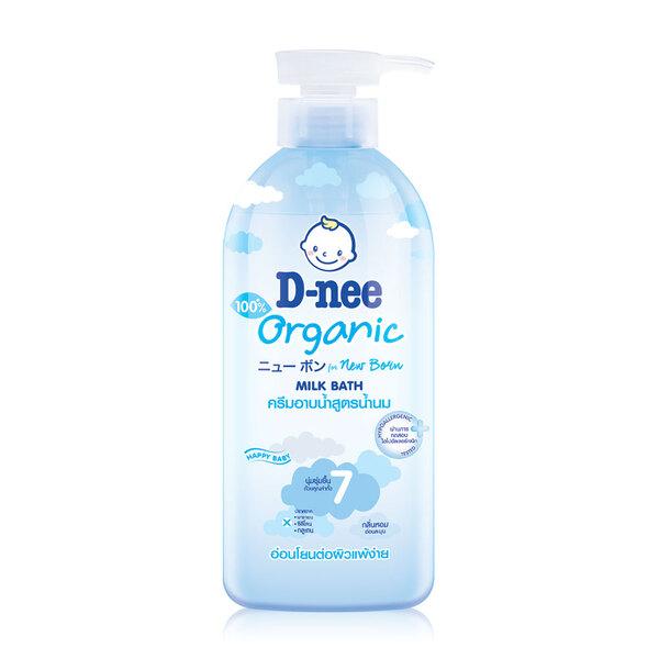 D-nee Baby Milk Bath Organic Happy Baby 450ml