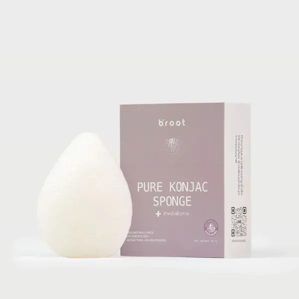 Broot Pure Konjac Sponge 10g