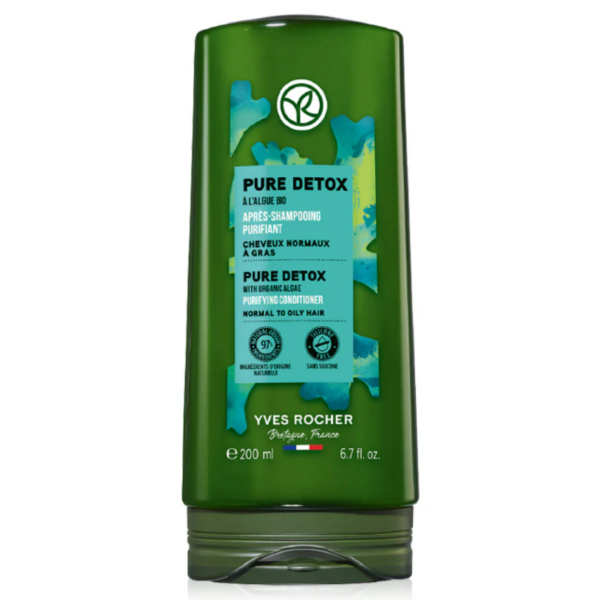 Yves Rocher Pure Detox With Organic Algae Purifying Conditioner 200ml