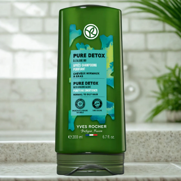 Yves Rocher Pure Detox With Organic Algae Purifying Conditioner 200ml