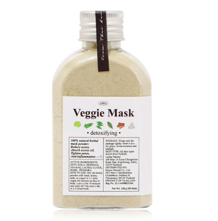Seno Veggie Mask 120g Herbal facial mask powder
