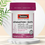 SWISSE Astaxanthin + Gluta 30 Capsules Astaxanthin and Gluta dietary supplement 30 capsules
