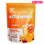 WinkWhite Vitamin-C Coenzyme Q10 [12g x 15 Sachets] Vitamin C dietary supplement, concentrated formula 1000mg. 15 sachets