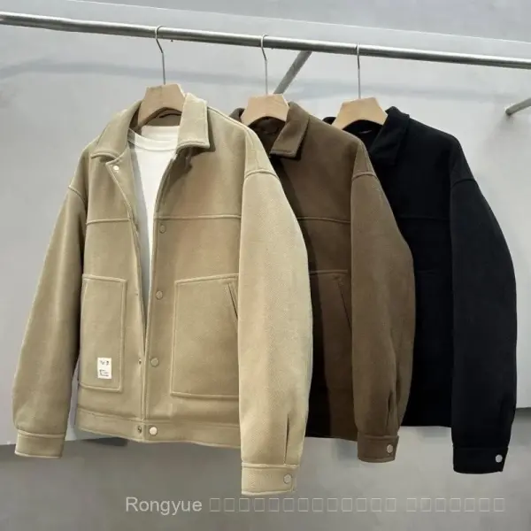 Trendy Fashion Collar Jacket