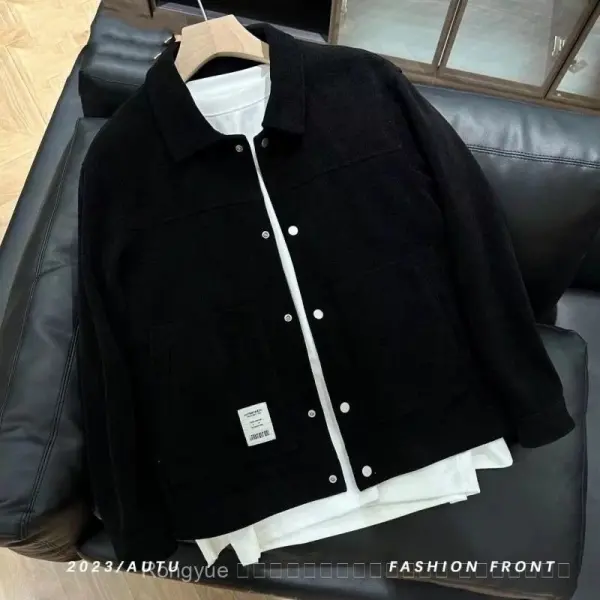 Trendy Fashion Collar Jacket