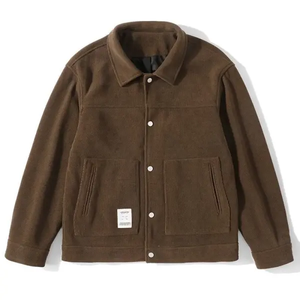 Trendy Fashion Collar Jacket